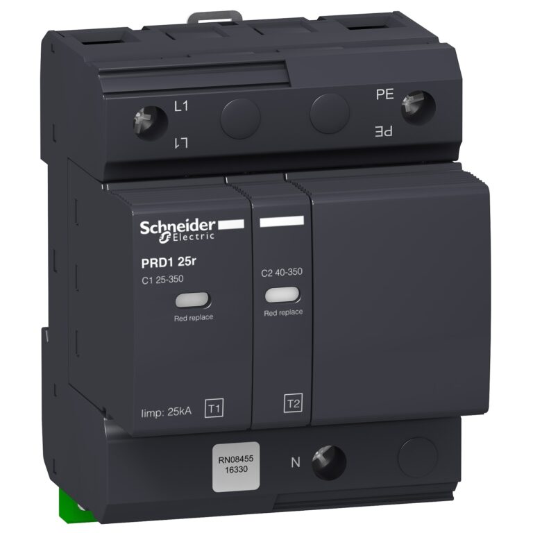 PRD1 25r modularni odvodnik prenapona - 1 pol + N - 350V - sa daljinskim transferom
