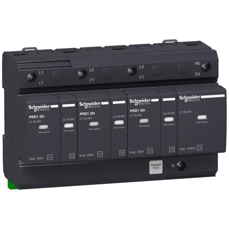 PRD1 25r modularni odvodnik prenapona - 3P + N - 350V - sa daljinskom signal.