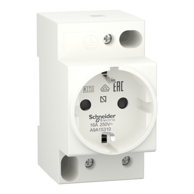DIN utičnice iPC - 2P+E - 16A - 250VAC - KEMA VDE 0620 - šuko