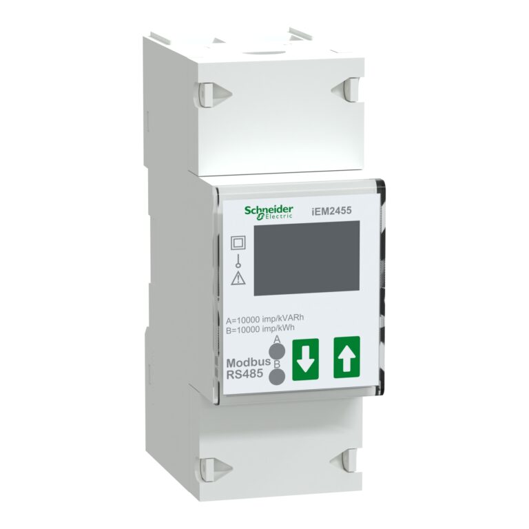 modularni monofazni uređaj za merenje el. energije iEM2455 - 230V - 100A sa komunikacionim Modbus