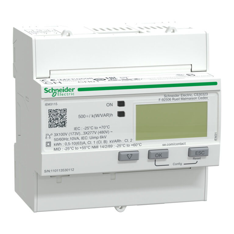 iEM3115 multimetar - 63 A - 2 digitalni I - višetarifni