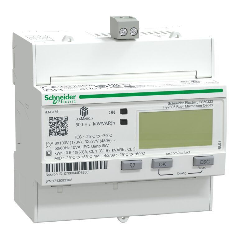 iEM3175 multimetar - 63 A - LON - 1 digitalni I - višetarifni