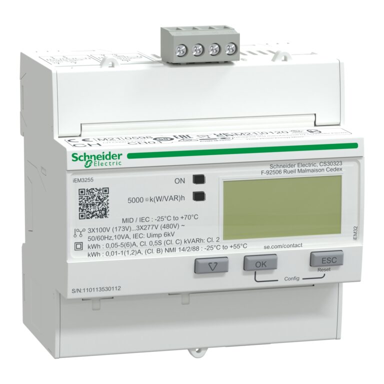 iEM3255 multimetar - CT - Modbus - 1 digitalni I - 1 digitalni O - višetarifni