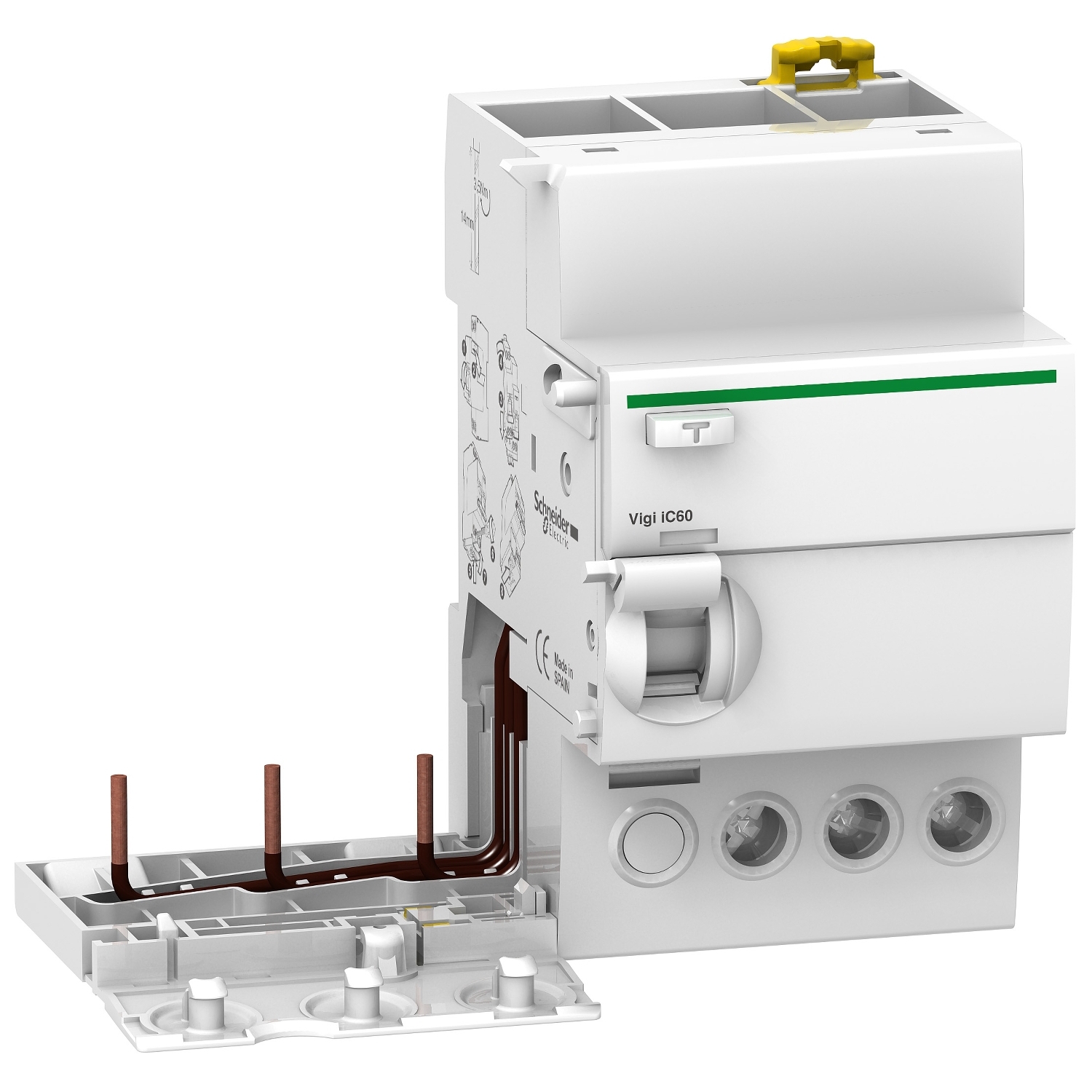 A9V51325 Vigi iC60 - dodatak diferencijalne zaštite - 3P - 25A - 30mA - A tip