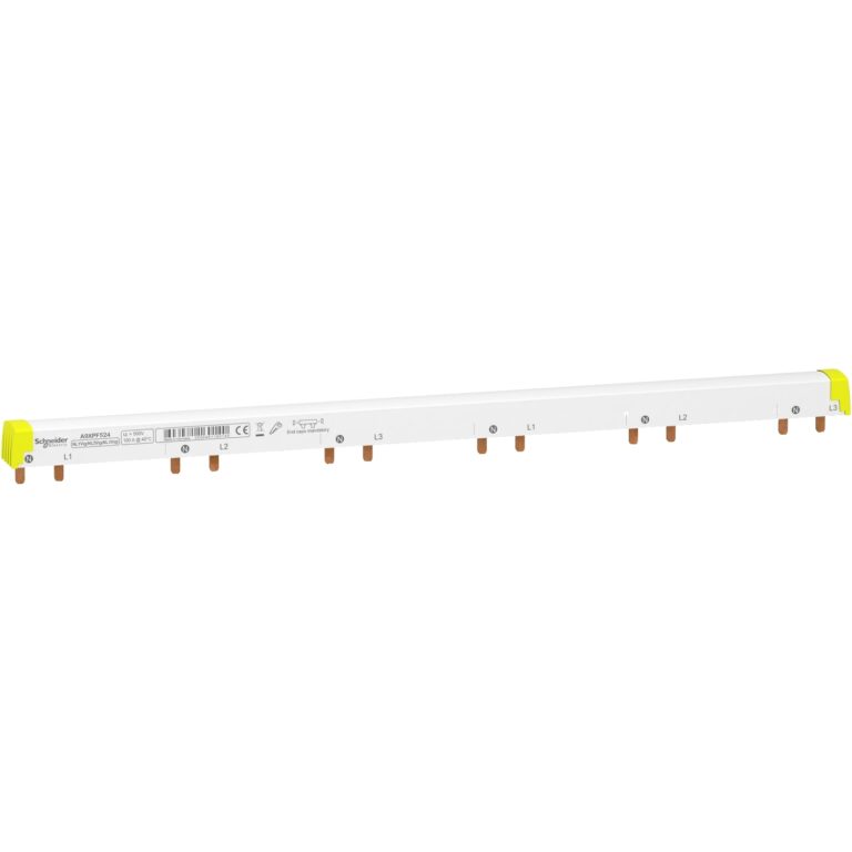 Acti9 - comb busbar - 3L+N balanced with Vigi 40/63A - 18 mm pitch - 24 modules