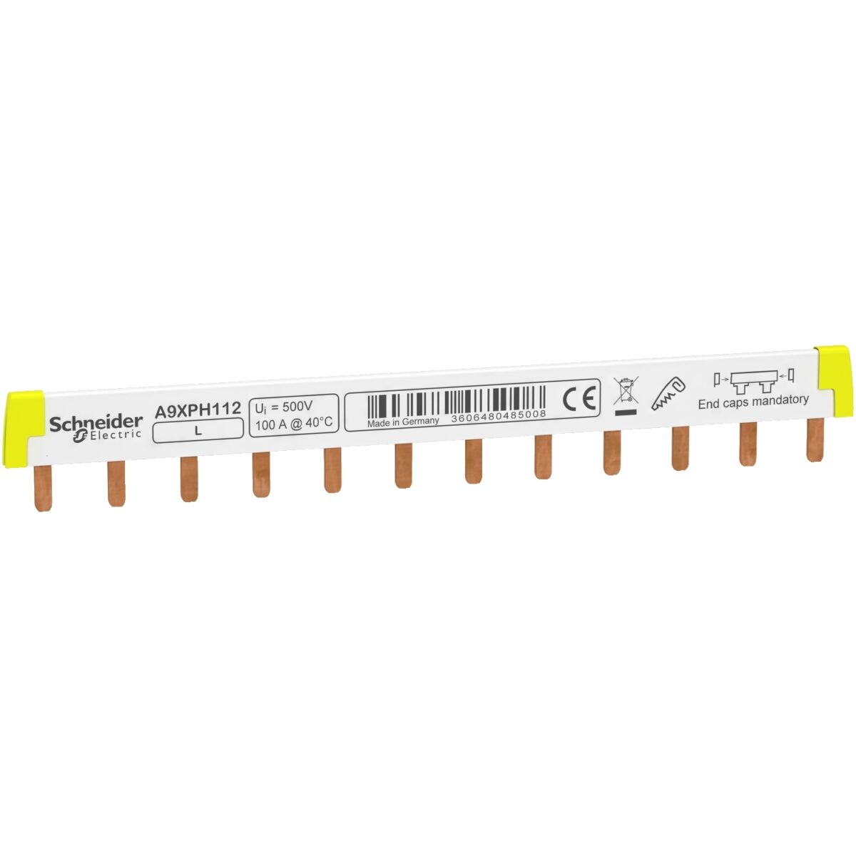 češljasta sabirnica - lako sečenje - Acti 9 1P 12 modula 100A