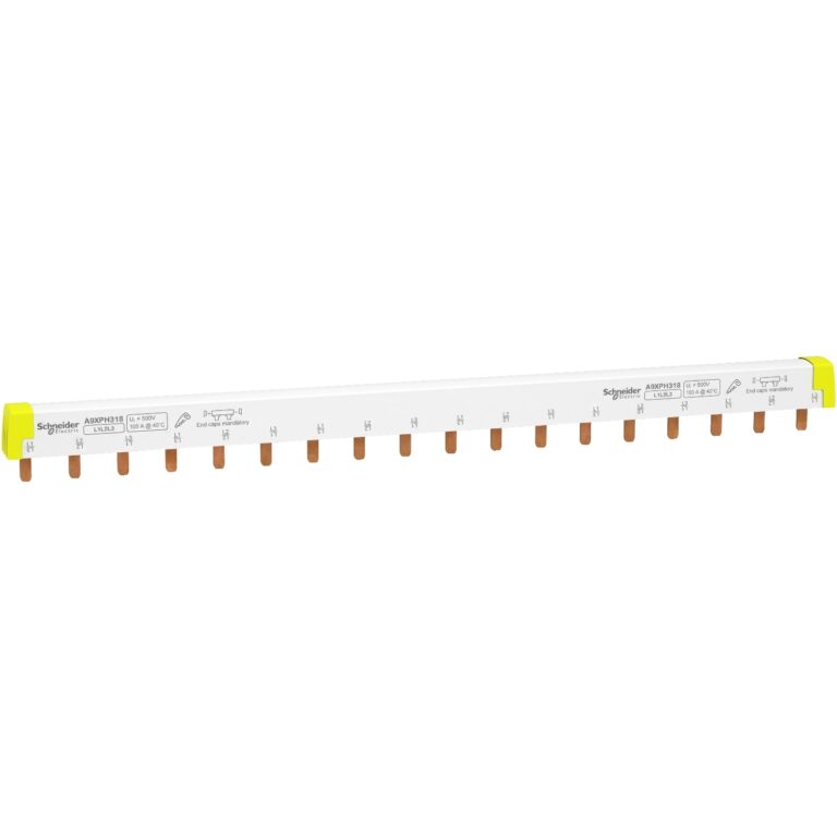 Acti9 - comb busbar - 3L - 18 mm pitch - 18 modules - 100A