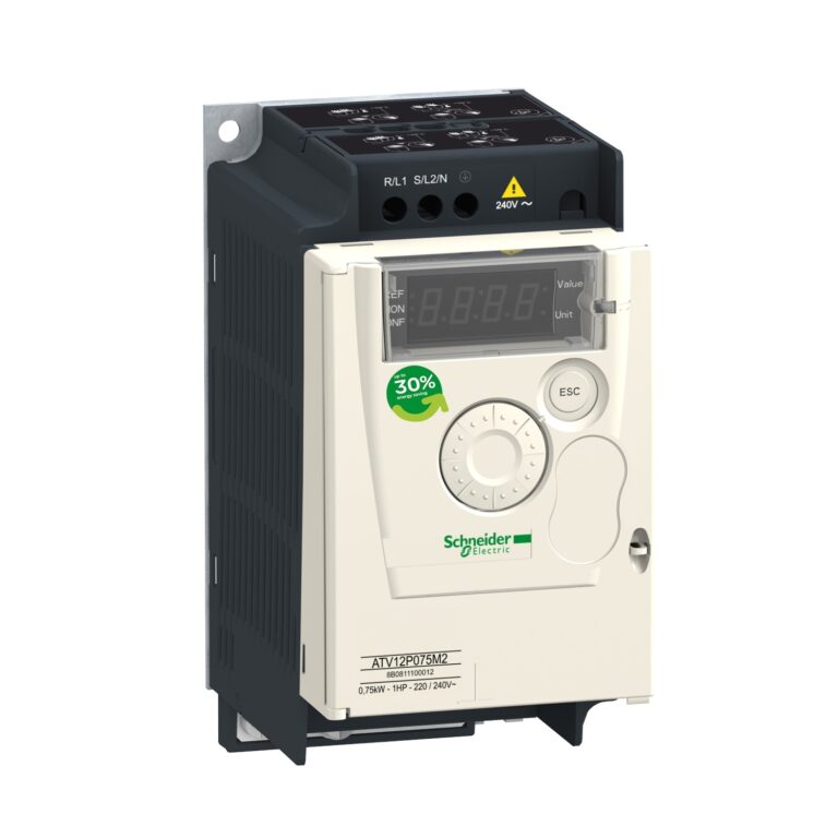 frekventni regulator ATV12 - 0.75kW - 1hp - 200..240V - 3-fazno - na ploči