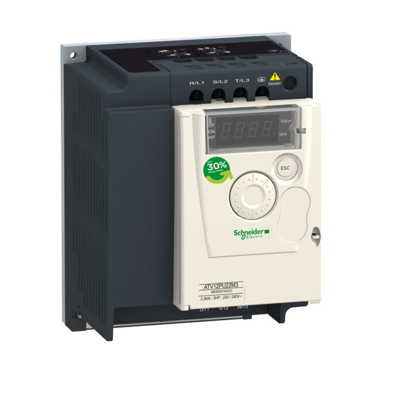 frekventni regulator ATV12 - 1.5kW - 2hp - 200..240V - 3-fazno - na ploči