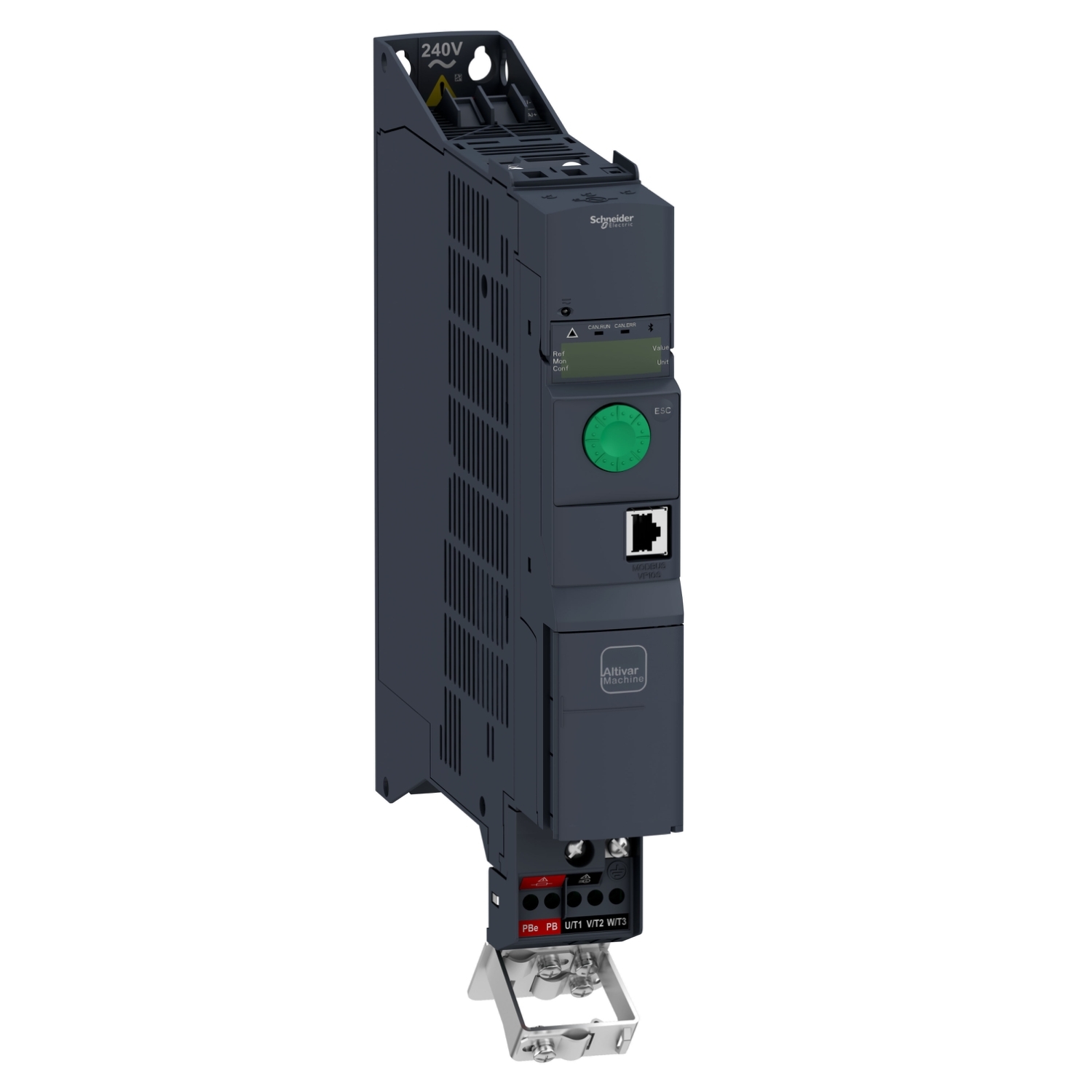 ATV320U02M2B frekventni regulator ATV320 - 0.18kW - 200...240V - monofazno - format knjige
