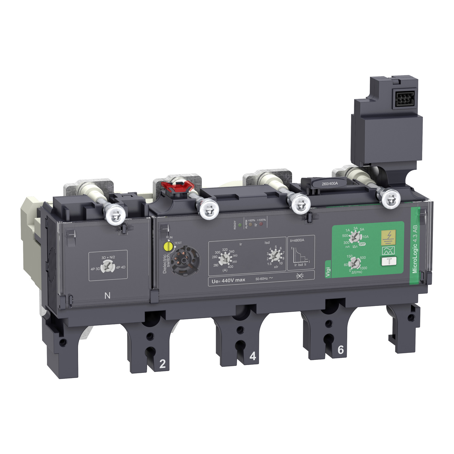 C4044B400 Zaštitna jedinica MicroLogic Vigi 4.3AB
