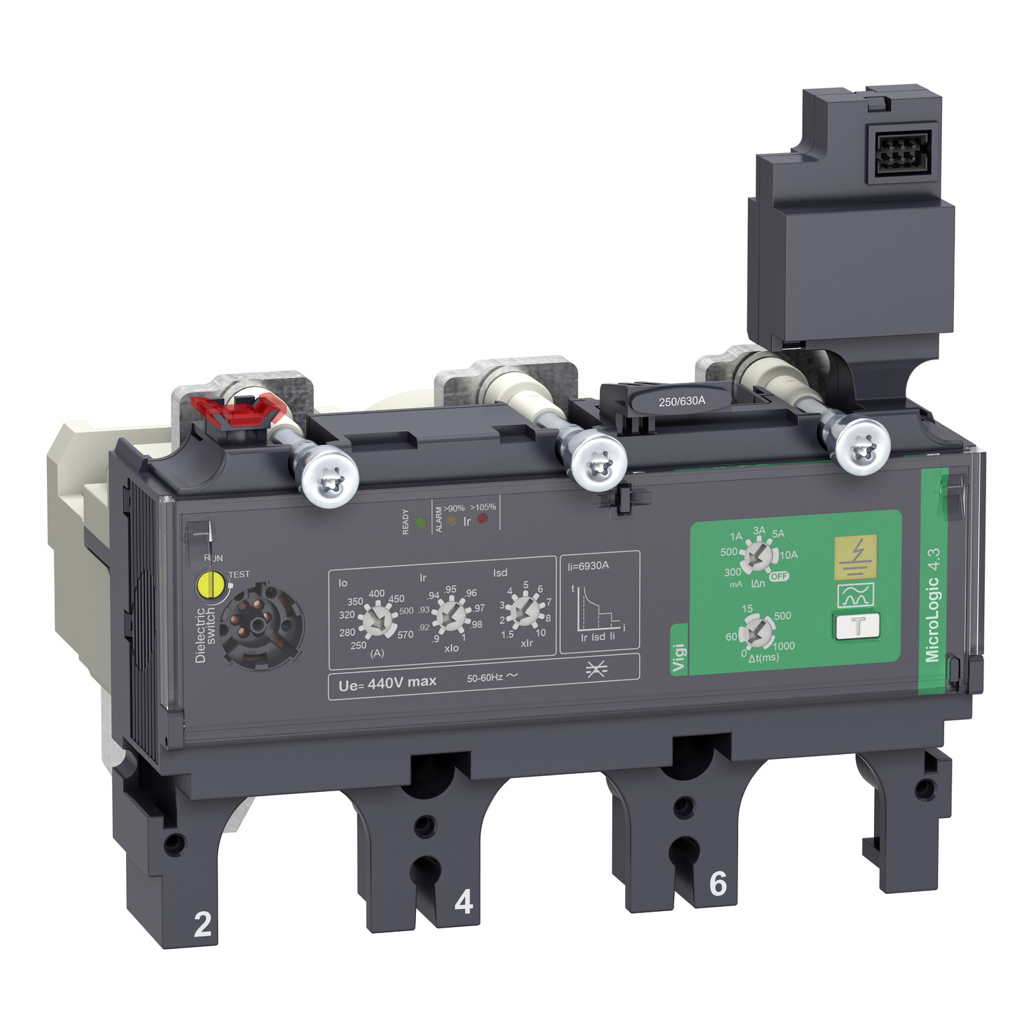 C6334V570 Zaštitna jedinica MicroLogic Vigi 4.3