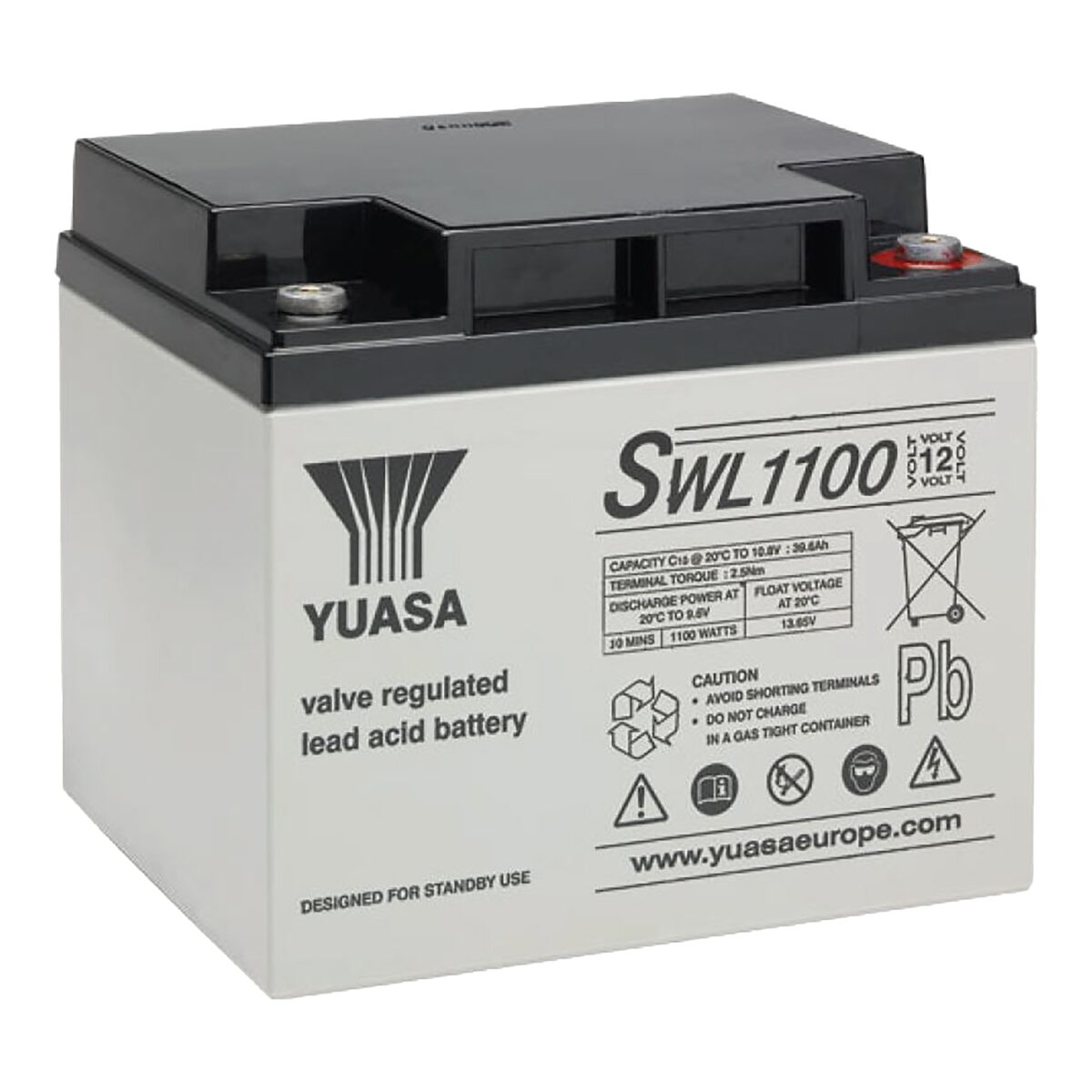 PowerLogic BAT38Ah 12V 38Ah visokoučinska ind. VRLA baterija sa životnim vekom 10g.
