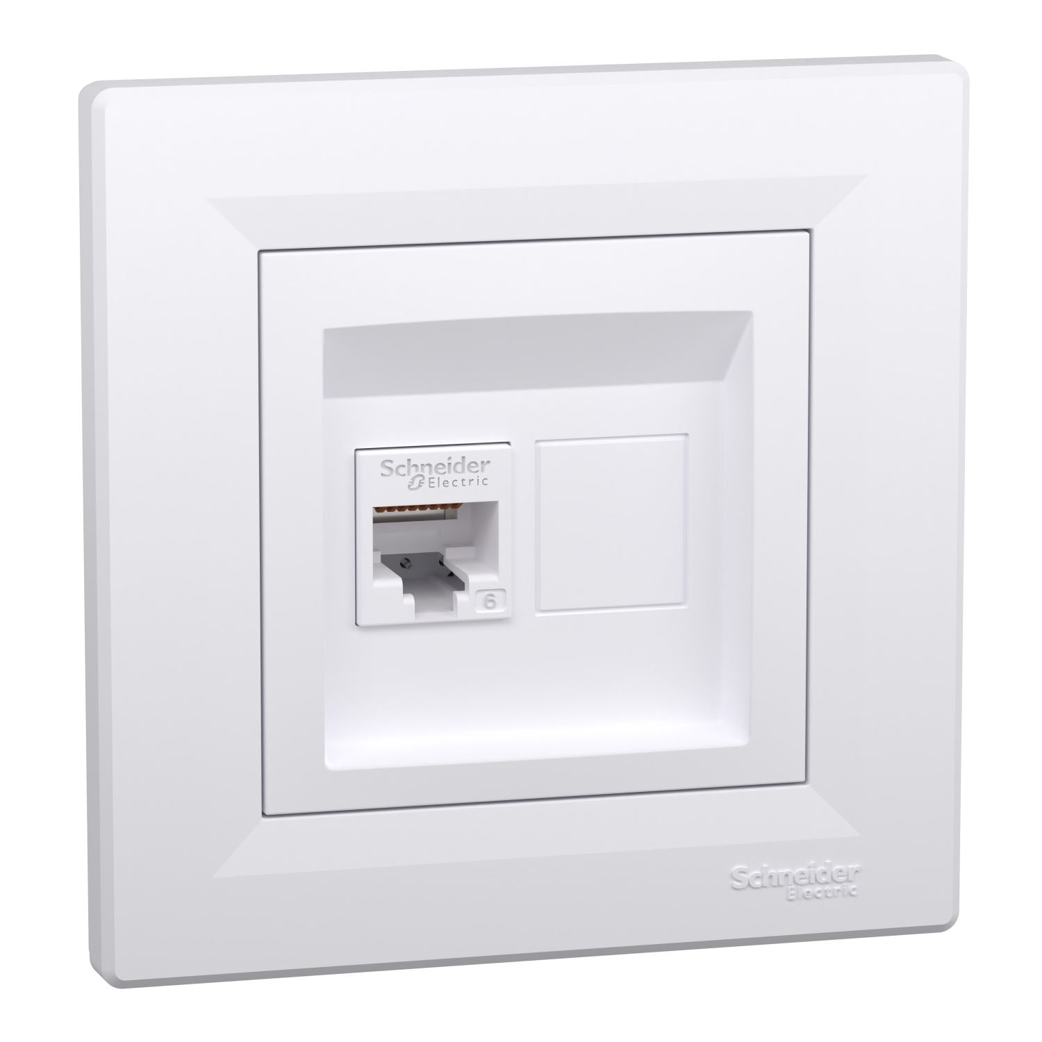 EPH4700121 Asfora - komunikaciona utičnica - RJ45 kat. 6 UTP bela