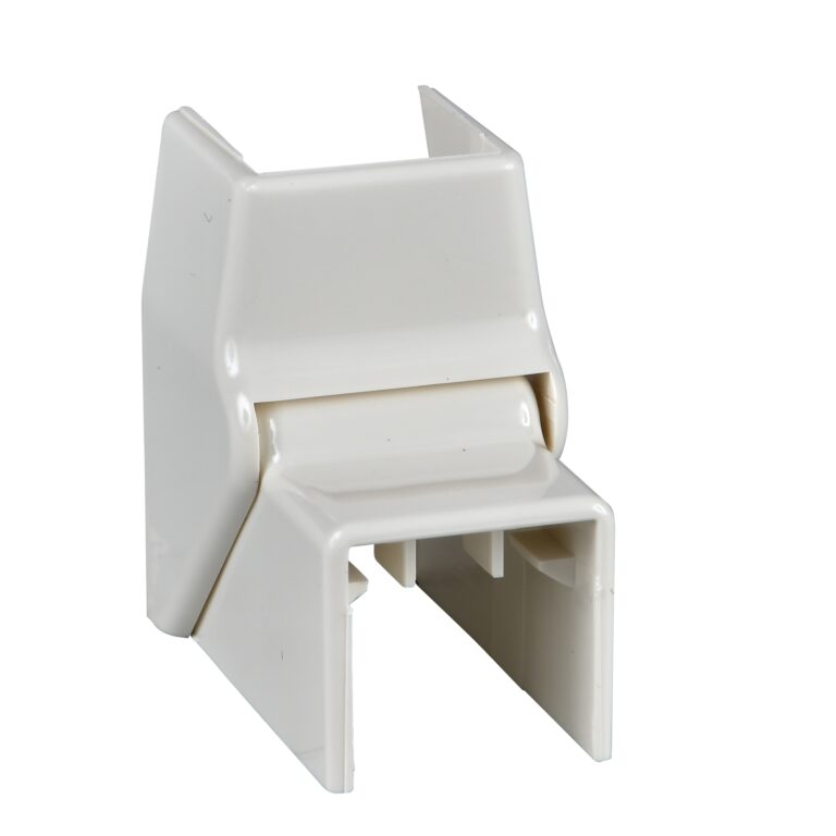 Ultra - podesivi unutrašnji ugao - 40 x 16/25/40 mm - ABS - beli