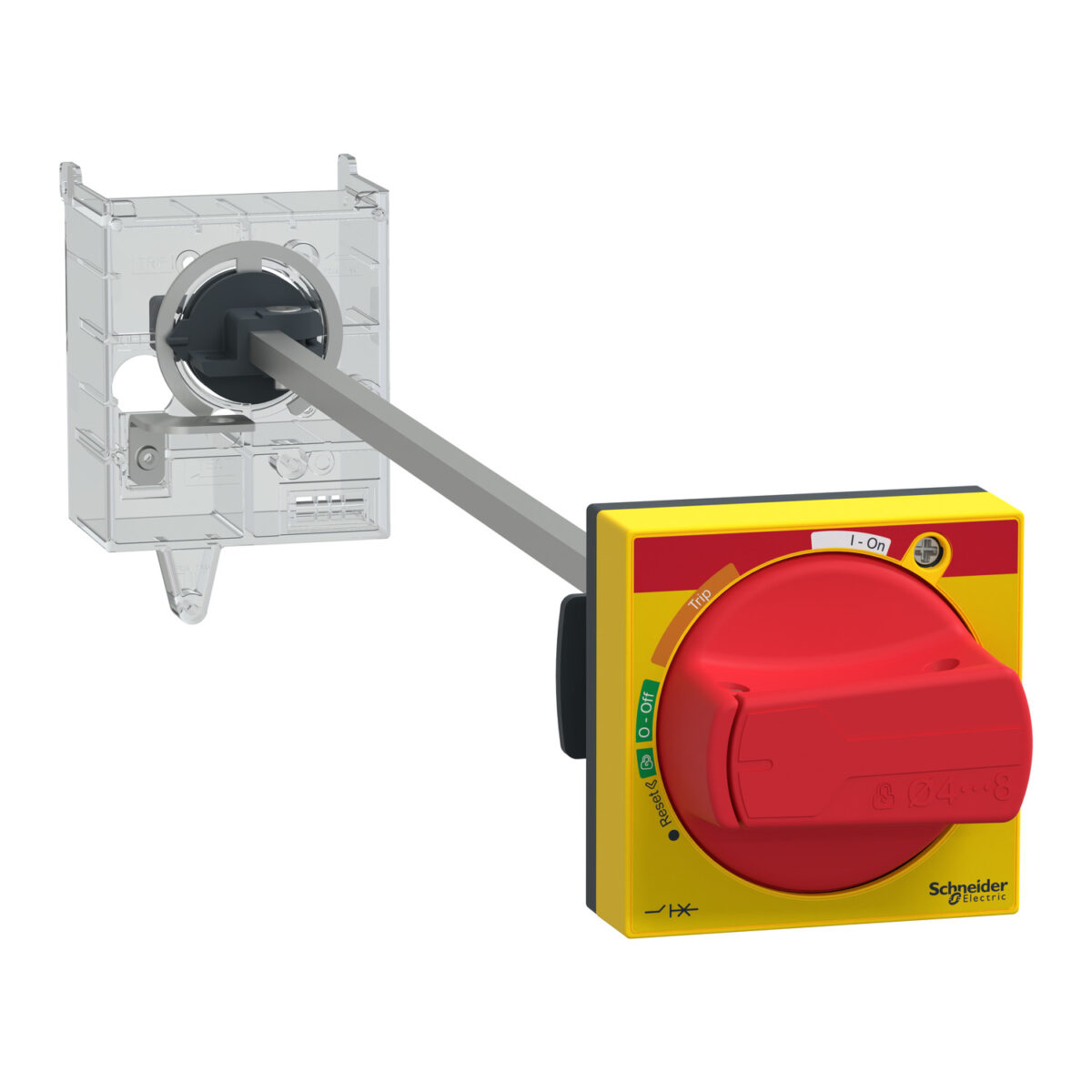 TeSys GV3 - set okretne ručice - IP54 - crvena - za GV3L & GV3P