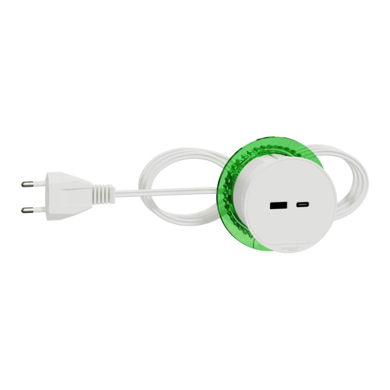 Unica system+ - Stona jedinica XS sa USB tip A a+D63:D130nd USB tip C - bela