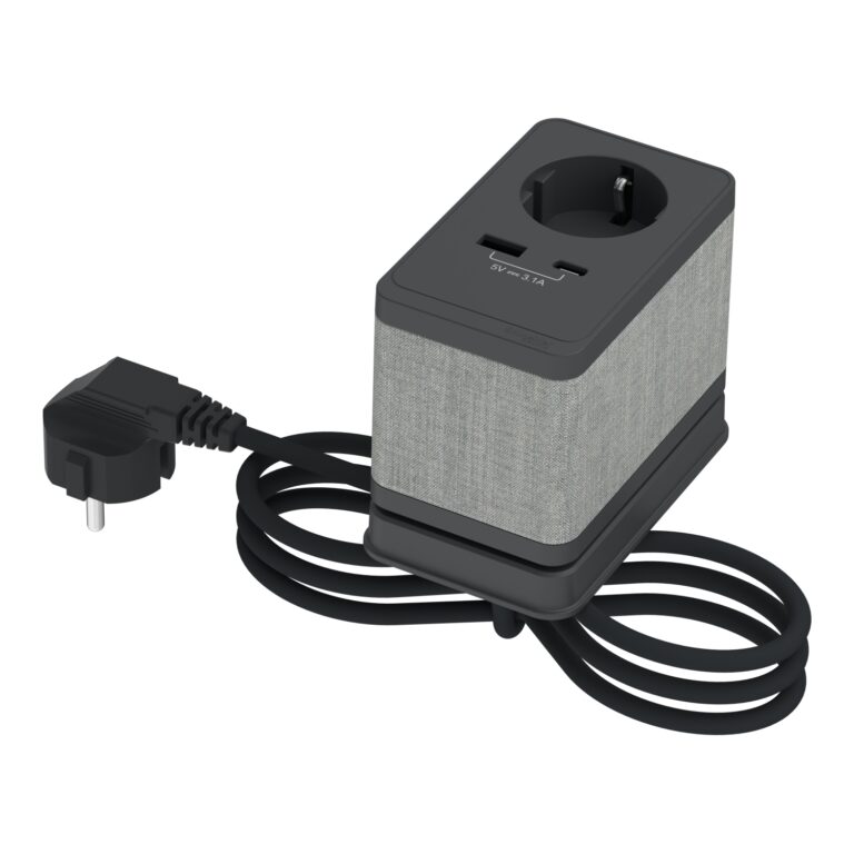 Unica system+ - Stona jedinica S - DE utičnica+USBA/C - antracit