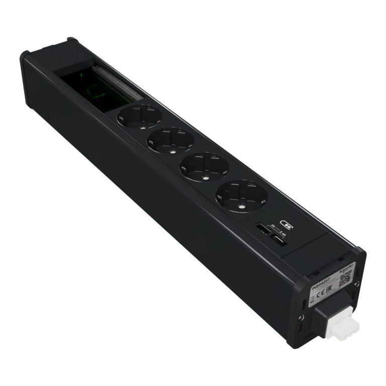 Unica system+ - Modularna jedinica 4xDE utičnica+USBA/C+VDI - antracit