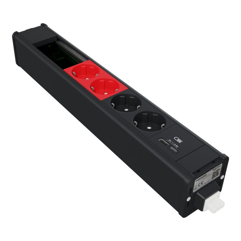 Unica system+ - Modularna jedinica 2W/2R DE utičnica+USBA/C+VDI-antracit