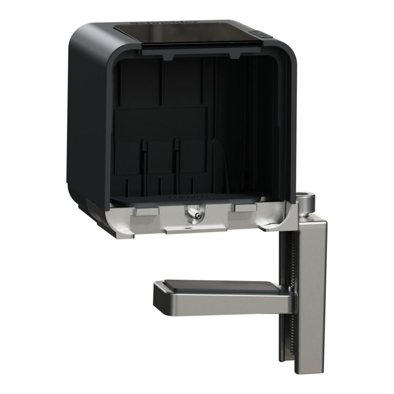 Unica system+ - Modularna jedinica za sto/krajnji deo set sa stezaljkom - antracit