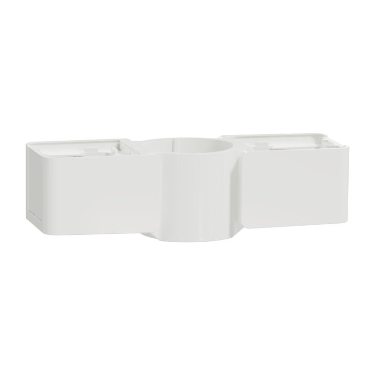 Unica system+ - M Unit krajnji deo dual - stub-stubić - beli