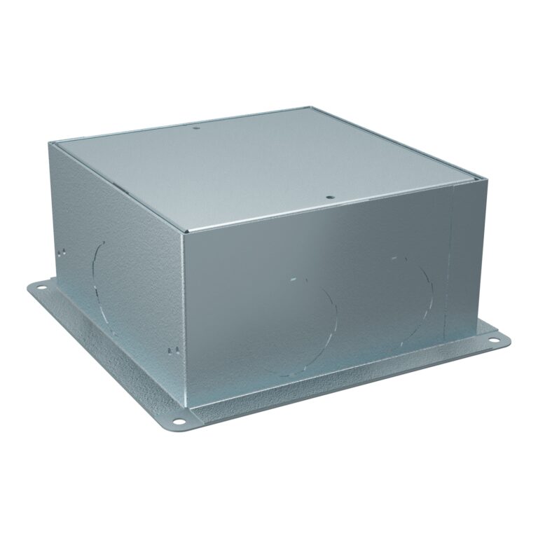 Unica System+ - metalna kutija za košuljicu  - 4 modula