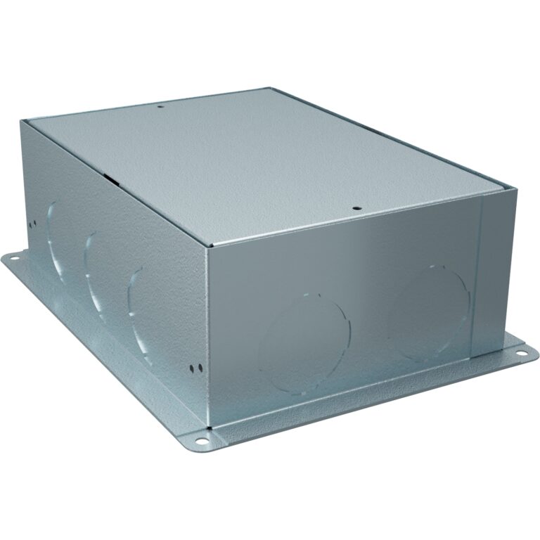 Unica System+ - metalna kutija za košuljicu  - 6 modula