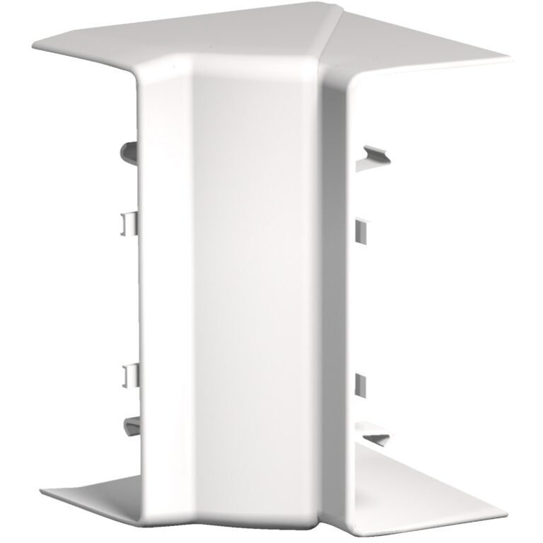 OptiLine 45 - unutrašnji ugao - 75 x 55 mm - PC/ABS - polarno bela