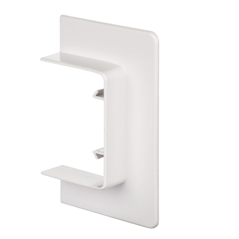 OptiLine 45 - maska za plafon/zid - 75 x 55 mm - PC/ABS - polarno bela