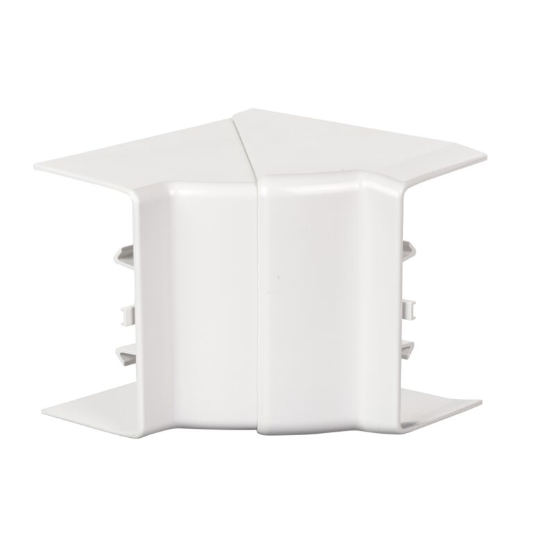 OptiLine 45 - unutrašnji ugao - 95 x 55 mm - PC/ABS - polarno bela