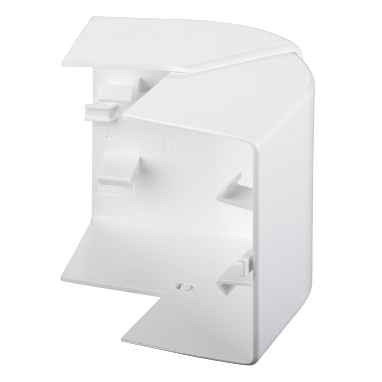 OptiLine 45 - spoljašnji ugao - 95 x 55 mm - PC/ABS - polarno bela