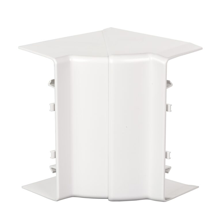 OptiLine 45 - unutrašnji ugao - 140 k 55 mm - PC/ABS - polarno bela
