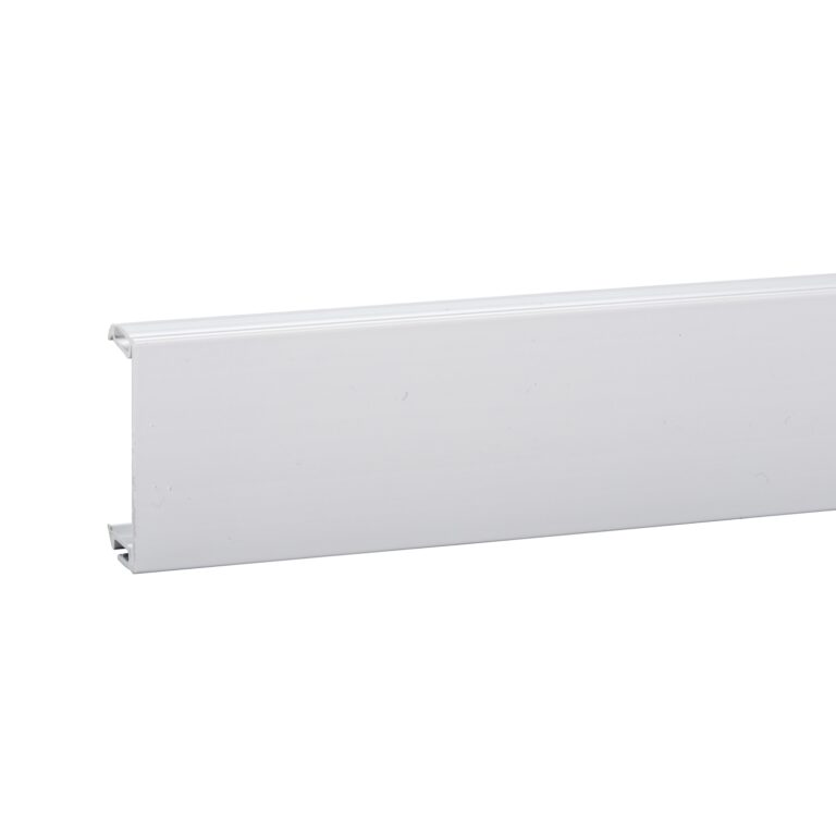 OptiLine 45 - prednji poklopac - 45 mm - PVC - polarno bela