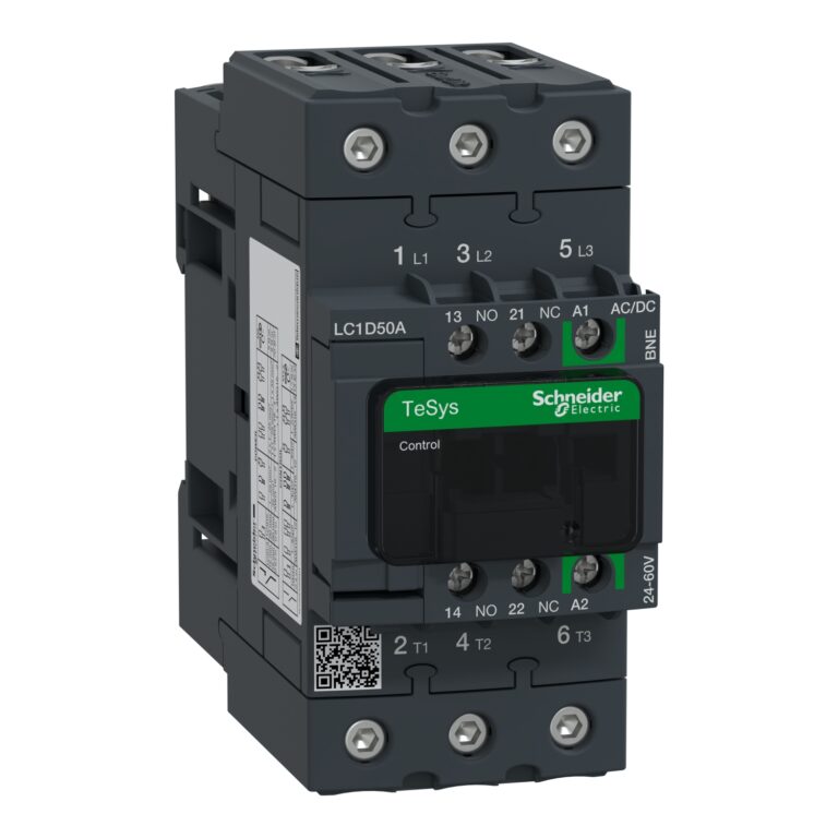 TeSys D kontaktor 3P 50A AC-3 do 440V kalem 24-60V AC/DC EverLink