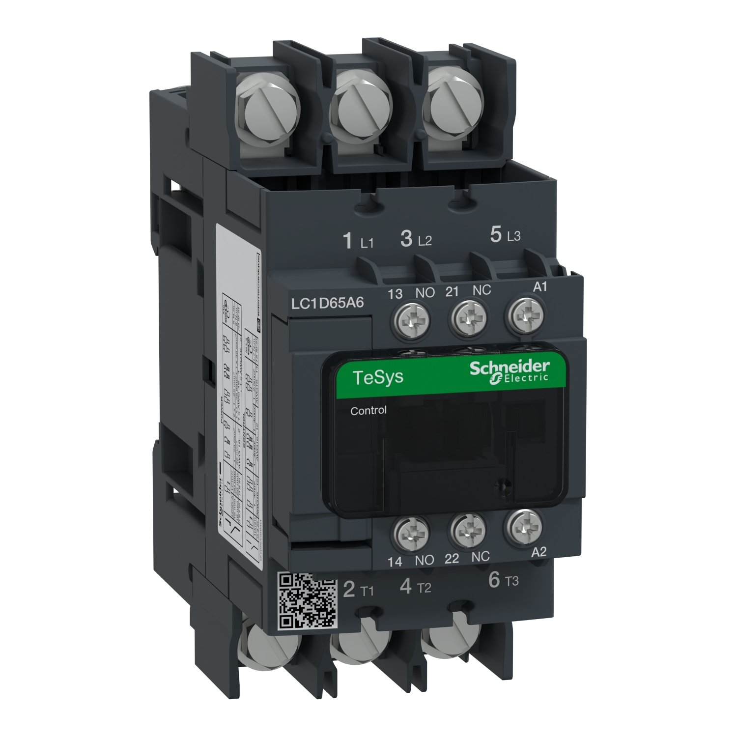 LC1D65A6U7 TeSys D kontaktor - 3P(3 NO) - AC-3 -