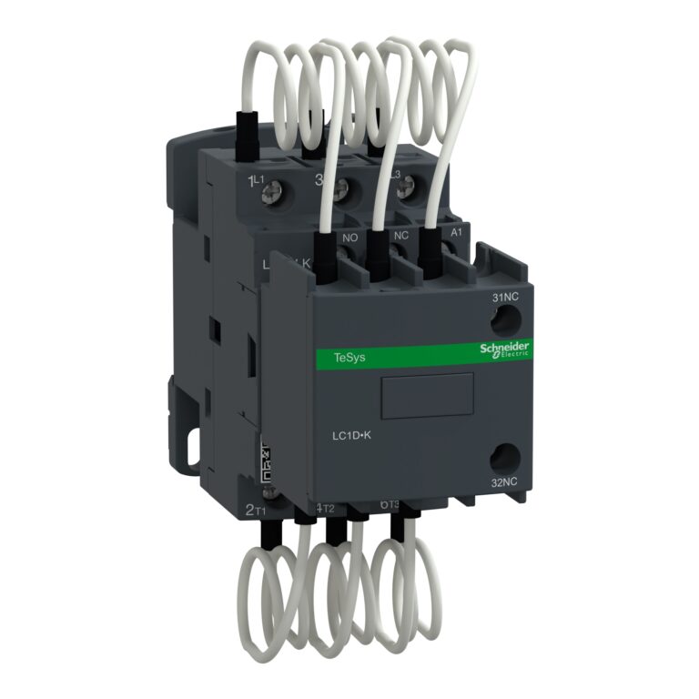 TeSys LC1D.K kontaktor za konden. bat. - 3P - 20 kVAR - 415 V - 380 V AC kalem