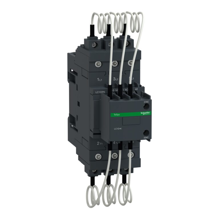 TeSys LC1D.K kontaktor za konden. bat. - 3P - 33.3 kVAR - 415 V - 240 V AC kalem