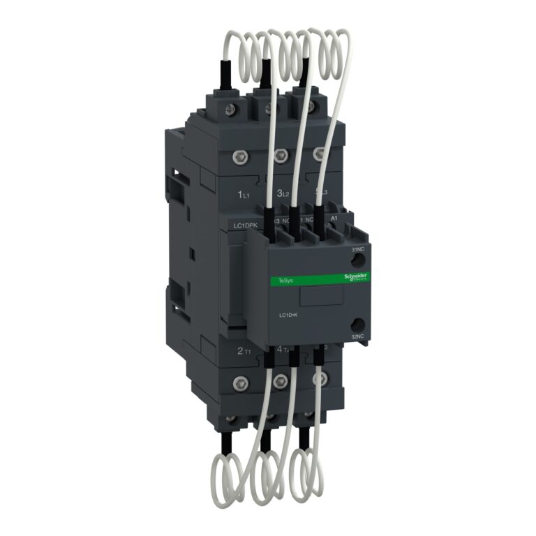 TeSys LC1D.K kontaktor za konden. bat. - 3P - 33.3 kVAR - 415 V - 400 V AC kalem