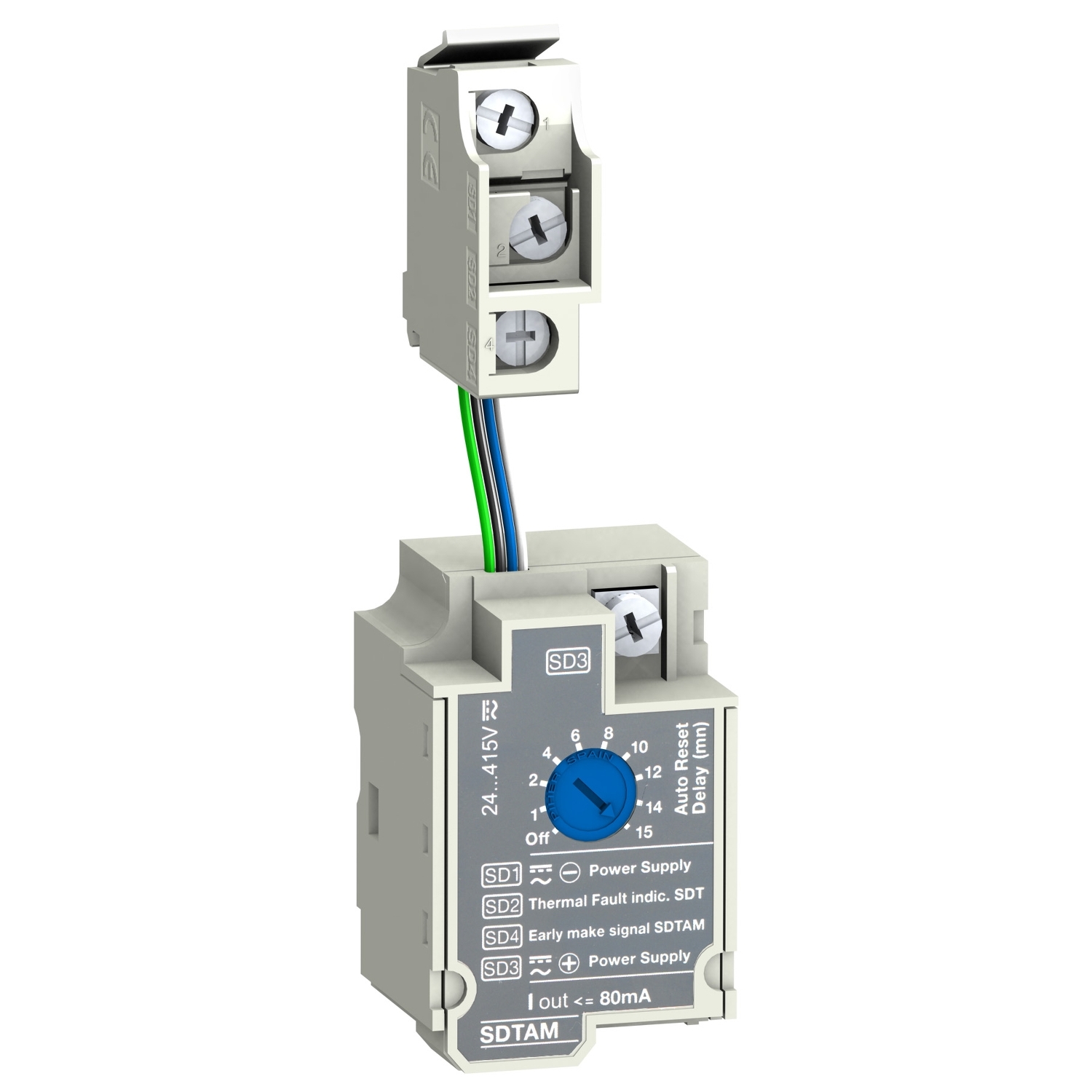 LV429424 modul termičke greške - SDTAM 24/415V AC/DC - za NSX100..250 / NSX400..630