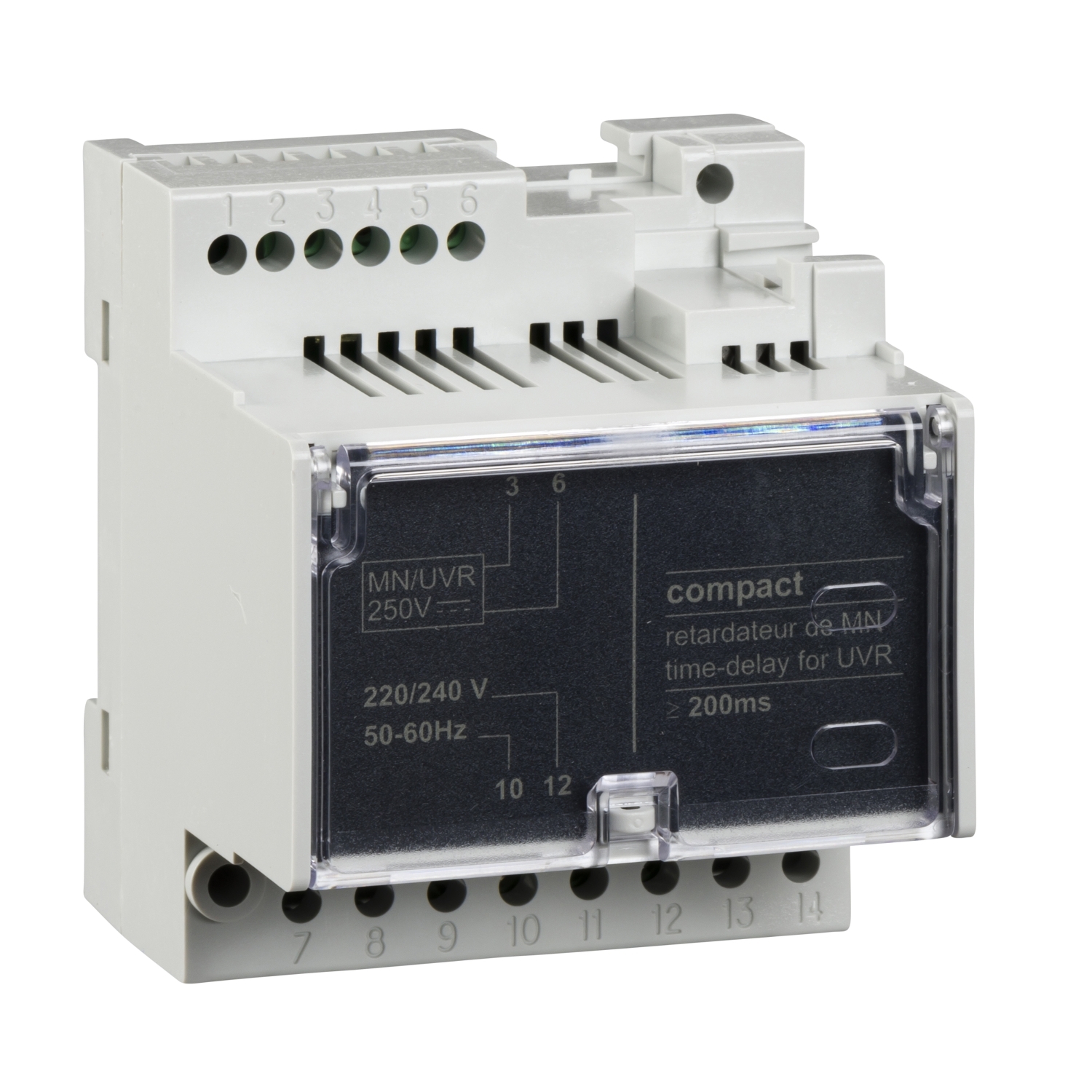 LV429427 vremenski relej - za naponski okidač MN - 220..240 V AC - 50/60Hz