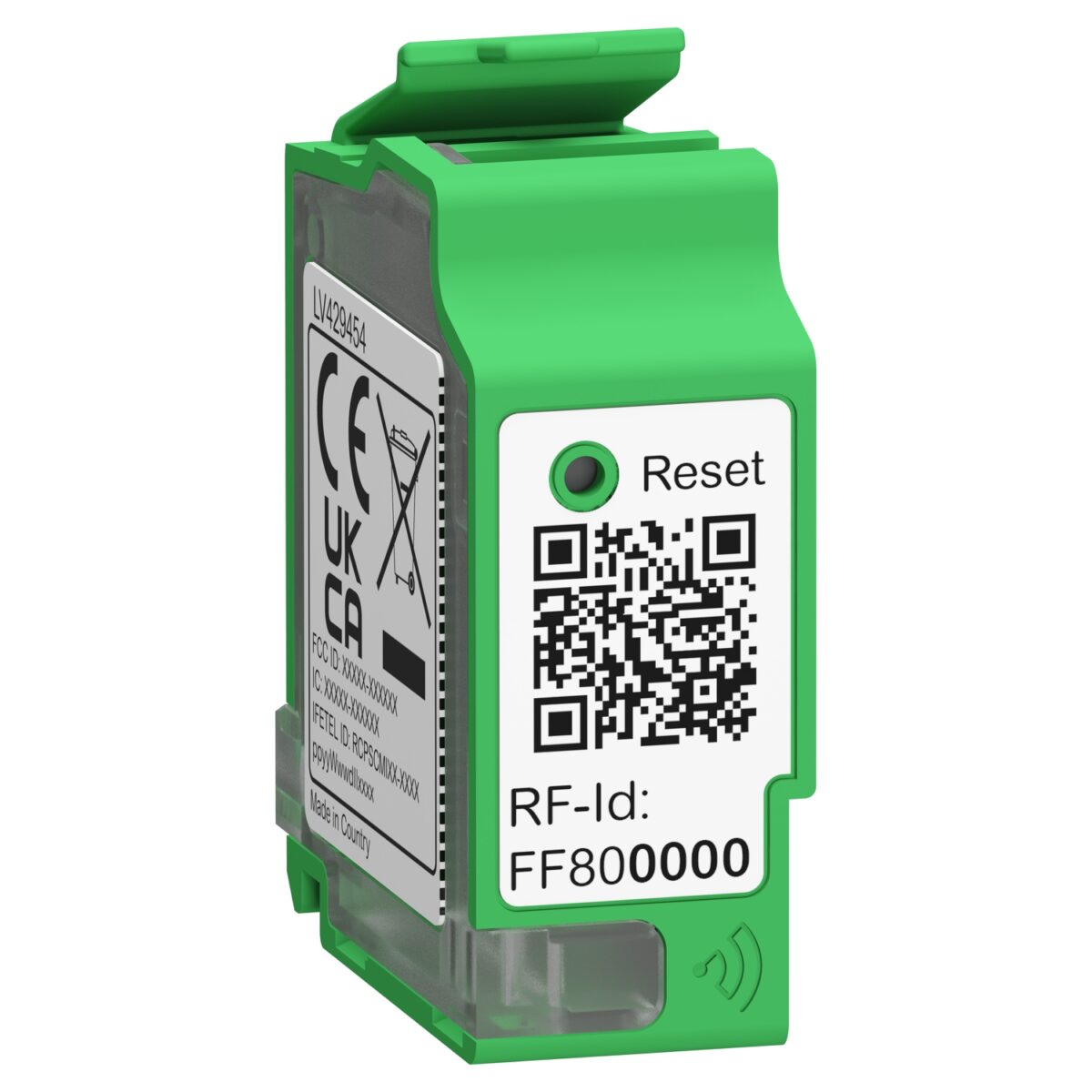 Wireless indication auxiliary contact