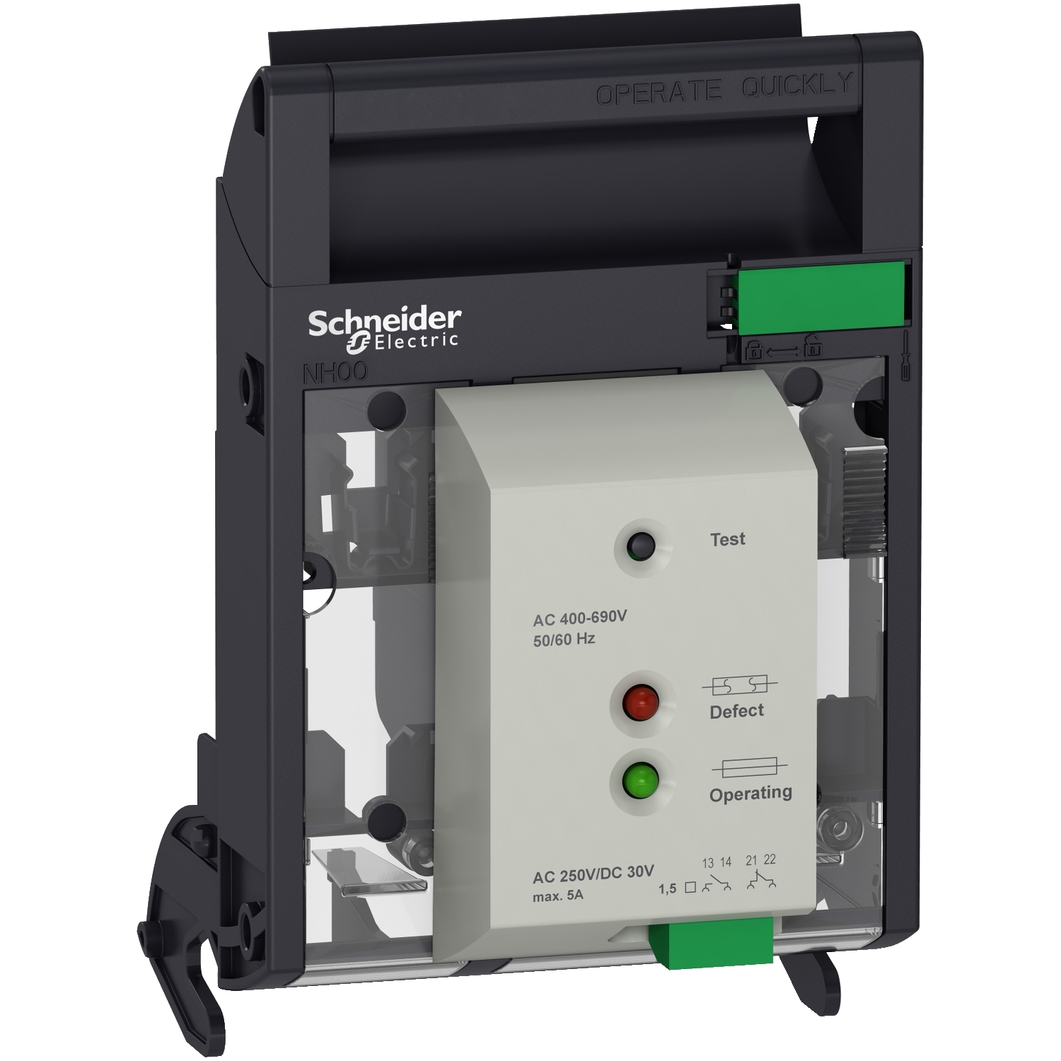LV480810 Handle with electronic fuse monitor
