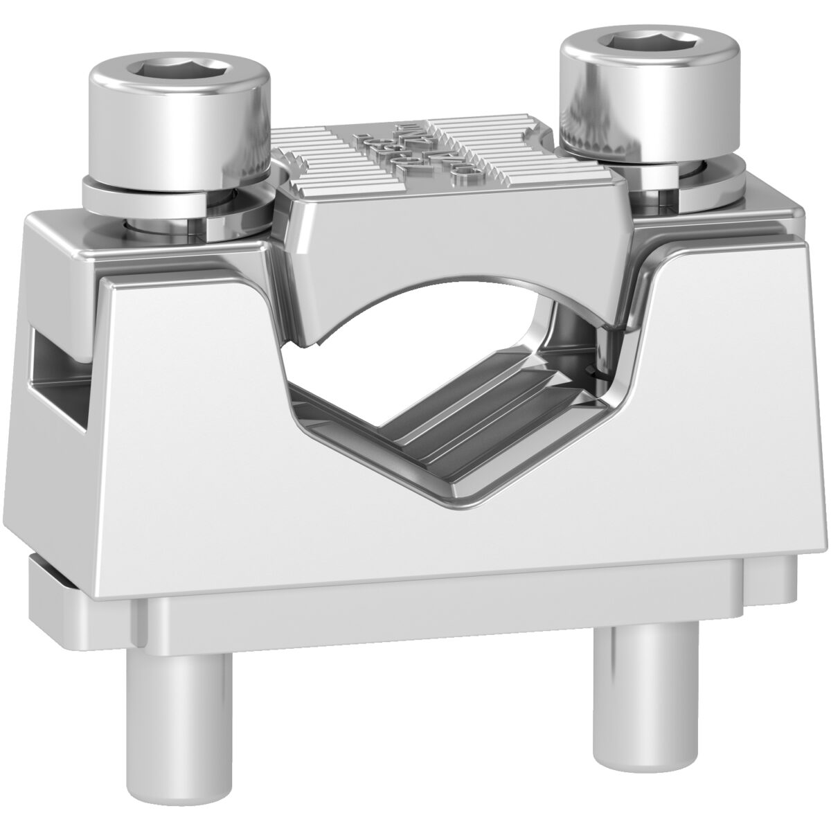 Pressure plate with contact prism clamp for multiple use terminals