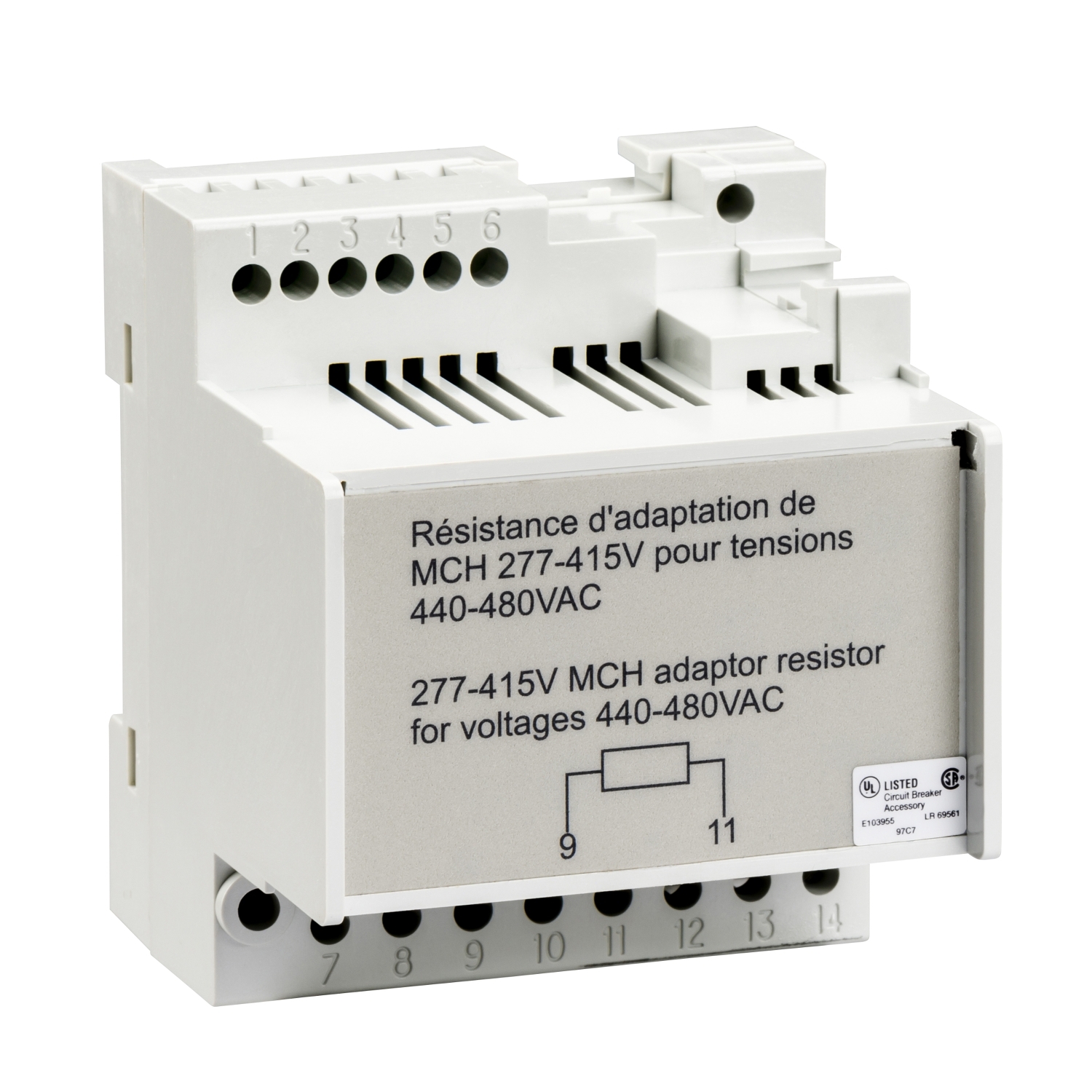 LV833193SP Otpornik za MCH - 440/480V - za MTZ1 - rezervni deo