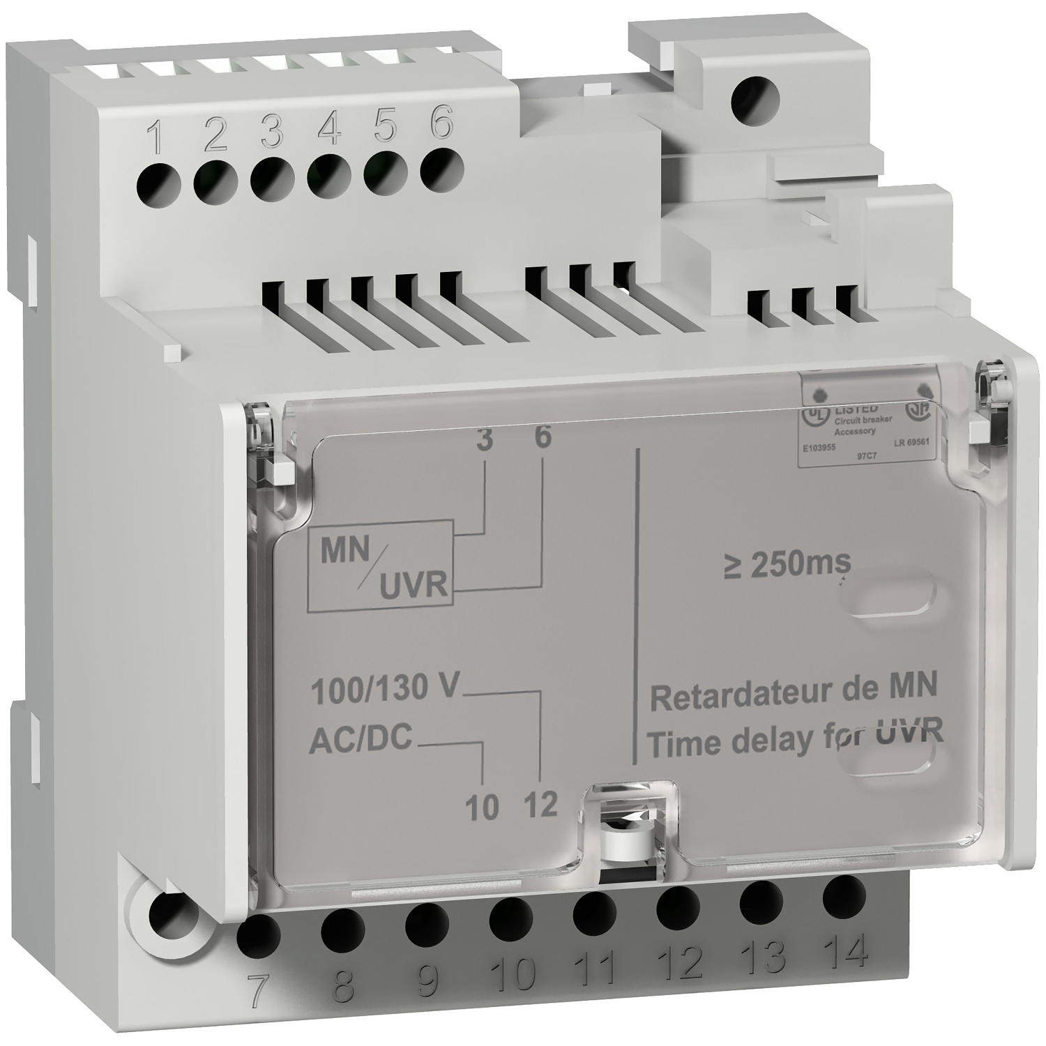 LV833684SP Jedinica sa fiksnim kašnjenjem-MN podnap. okidač - 100/130 V AC/DC -rezervni deo