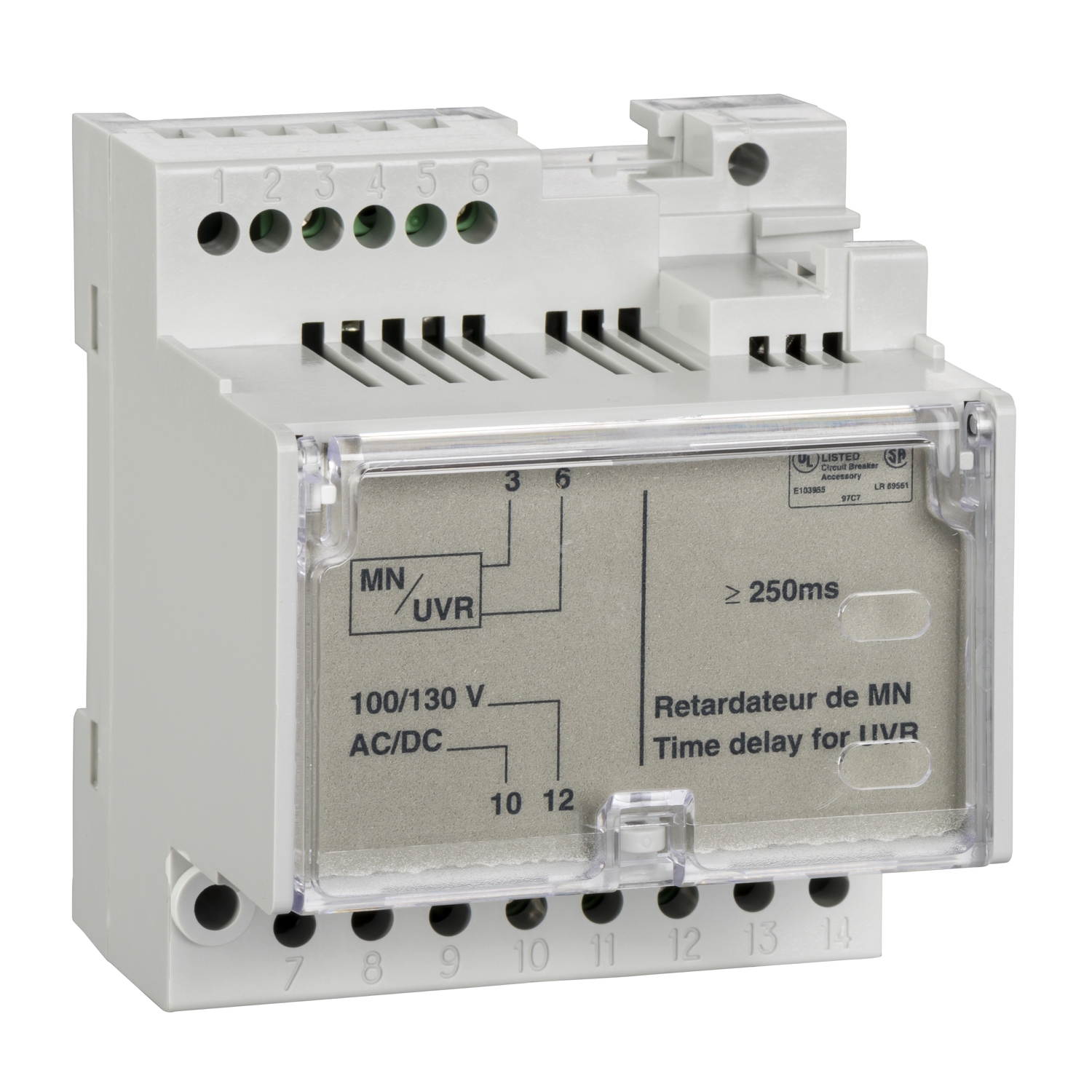 LV833685SP Relej sa fiksnim kašnjenjem - MN podnaponski okidač - 200/250 V AC/DC - sp