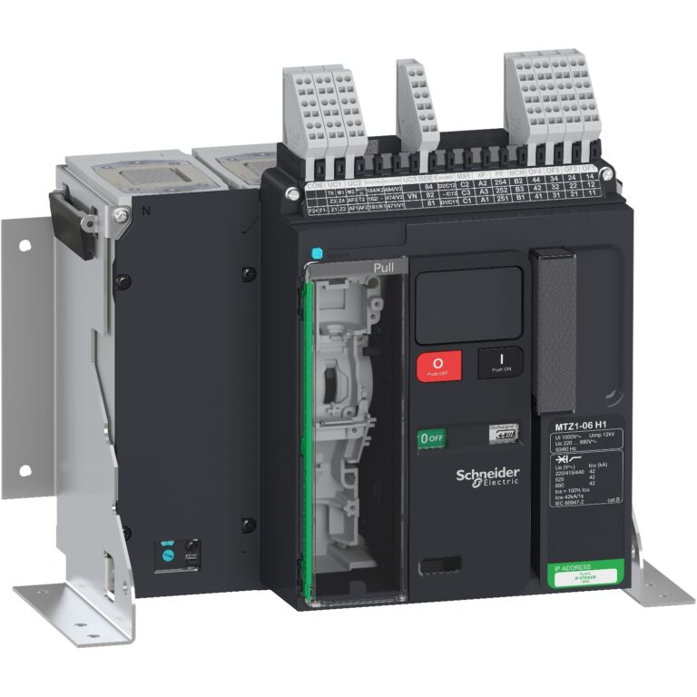 Prekidač Masterpact MTZ1 06H1 - 630 A - 4P fiksni - bez Micrologic.a