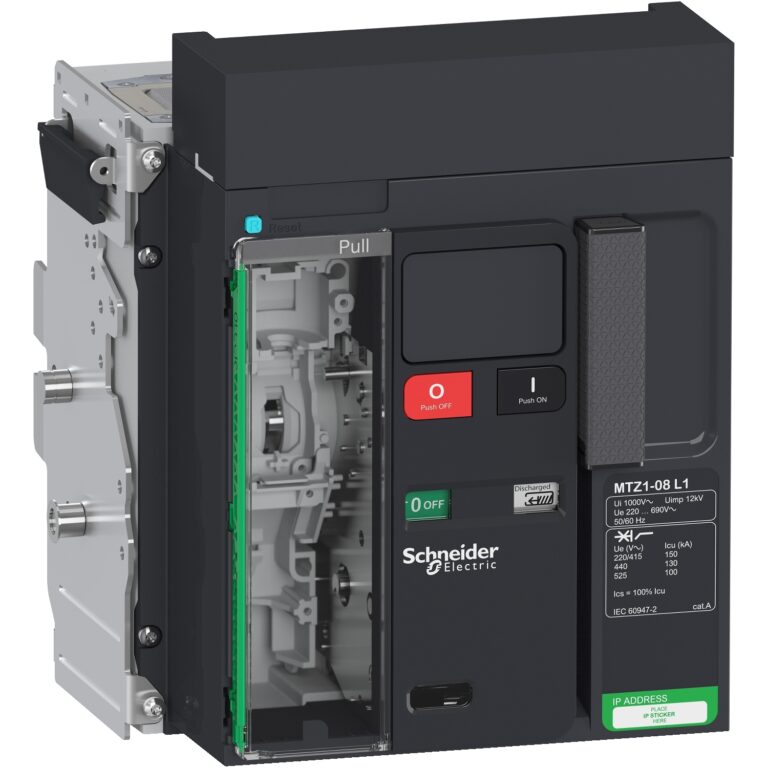 Prekidač Masterpact MTZ1 08L1 - 800 A - 3P izvlačivi - bez Micrologic.a