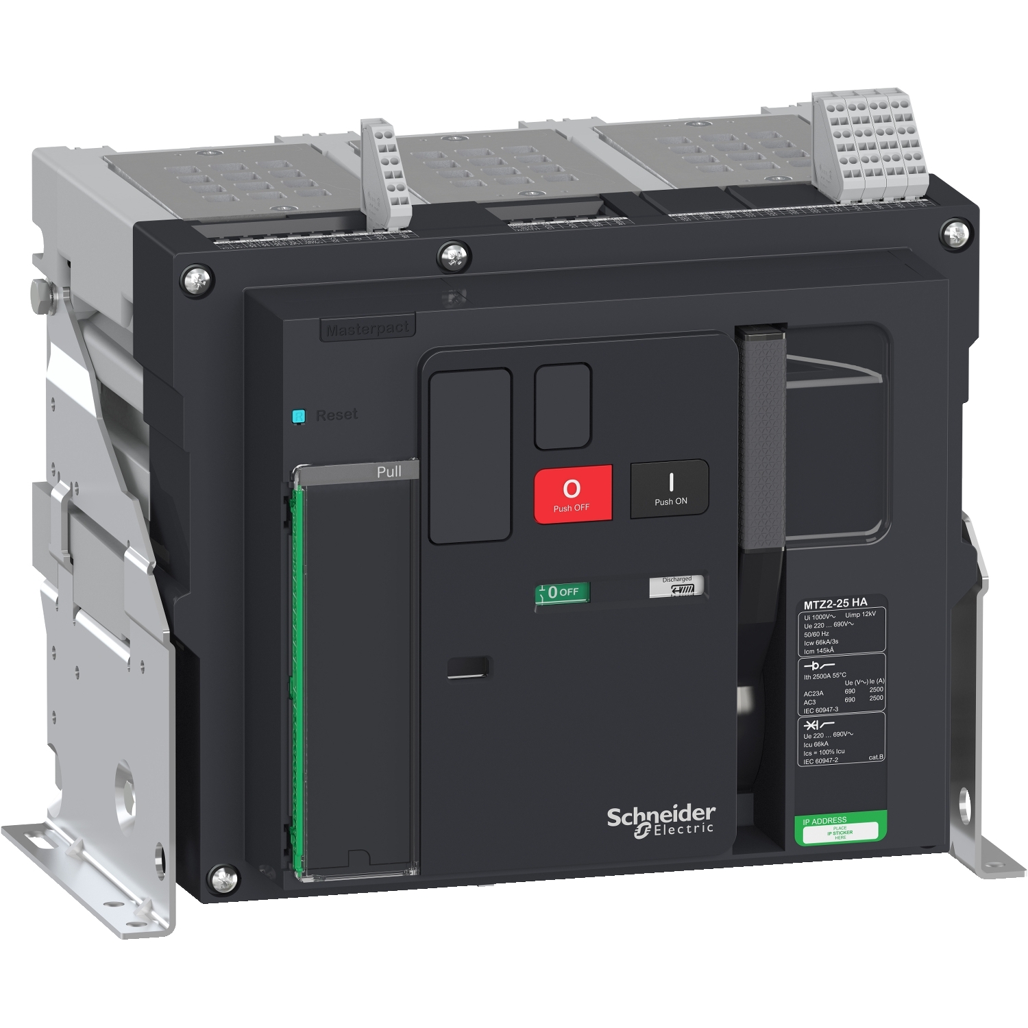 LV848074 Rastavljač snage Masterpact MTZ2 25 HA - 2500 A - 3P fiksni